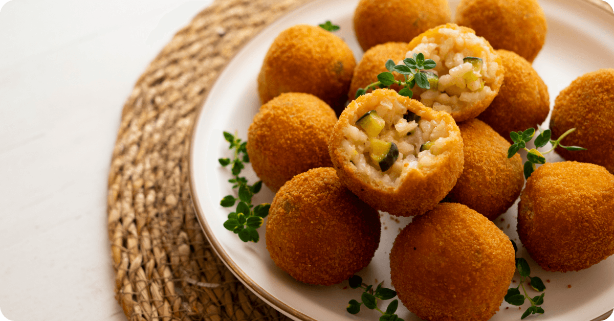 Food in Italy: Arancini