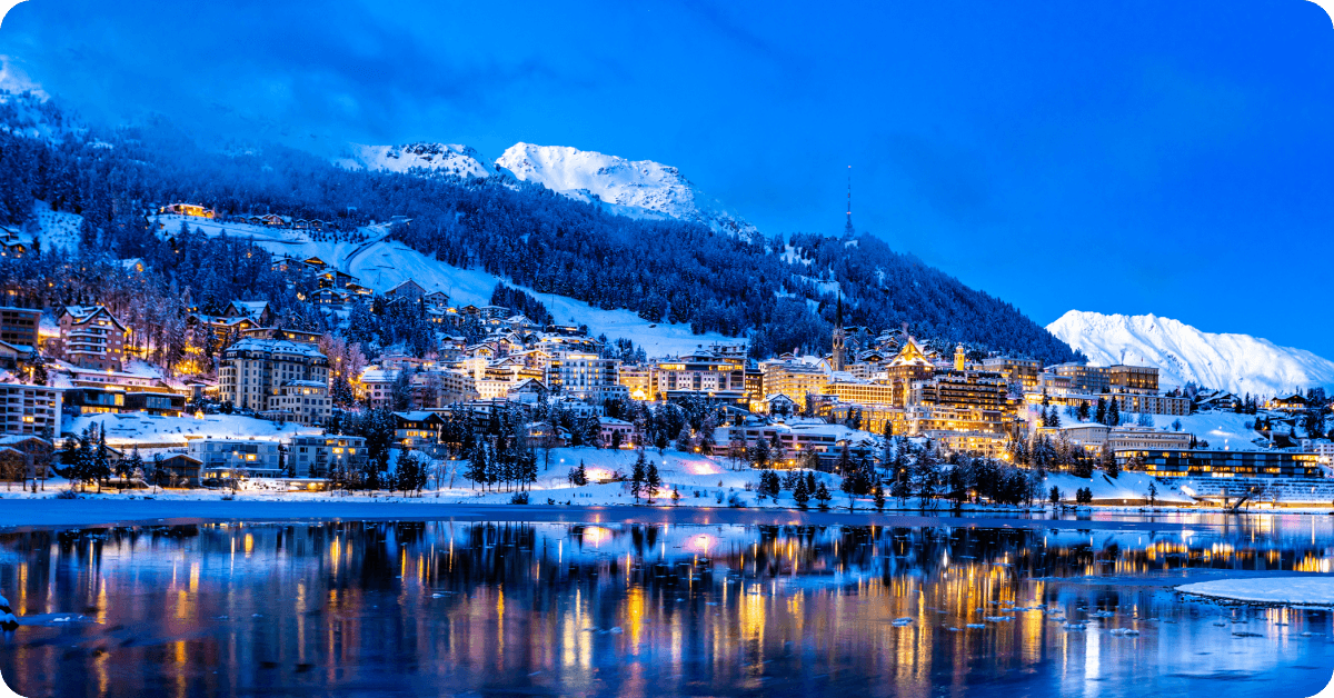 St. Moritz, Switzerland.