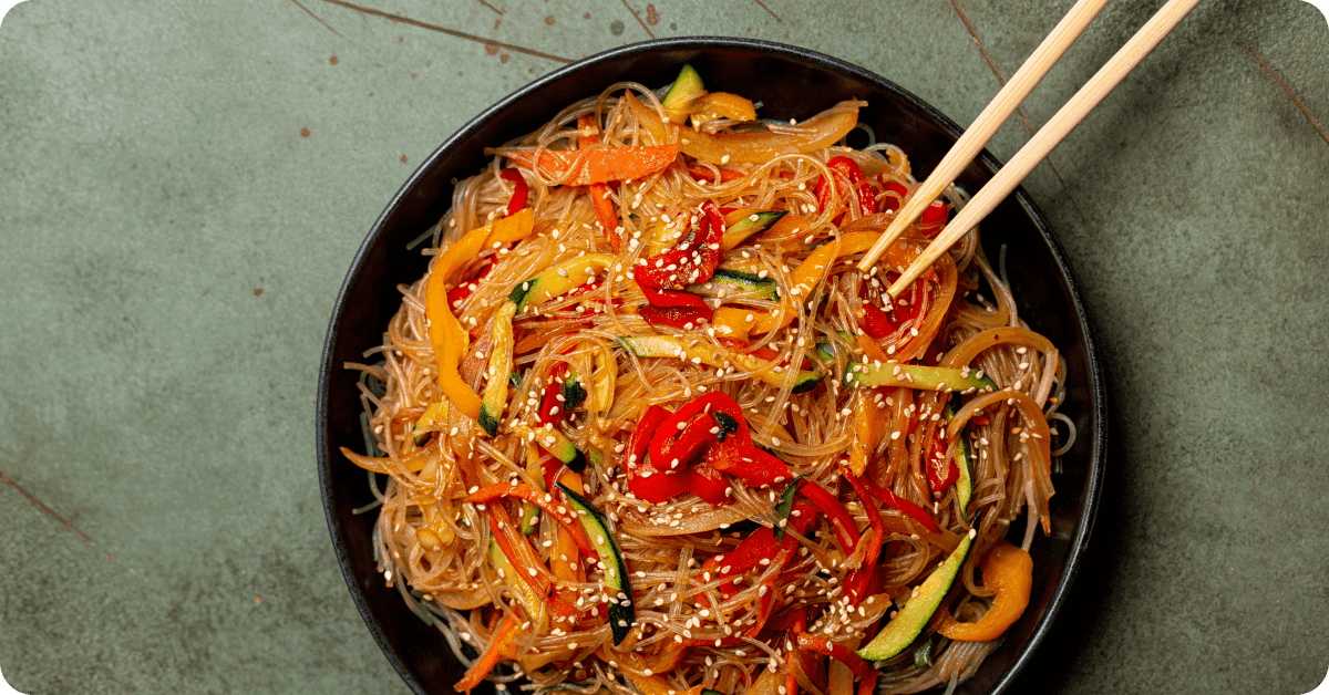 Japchae.