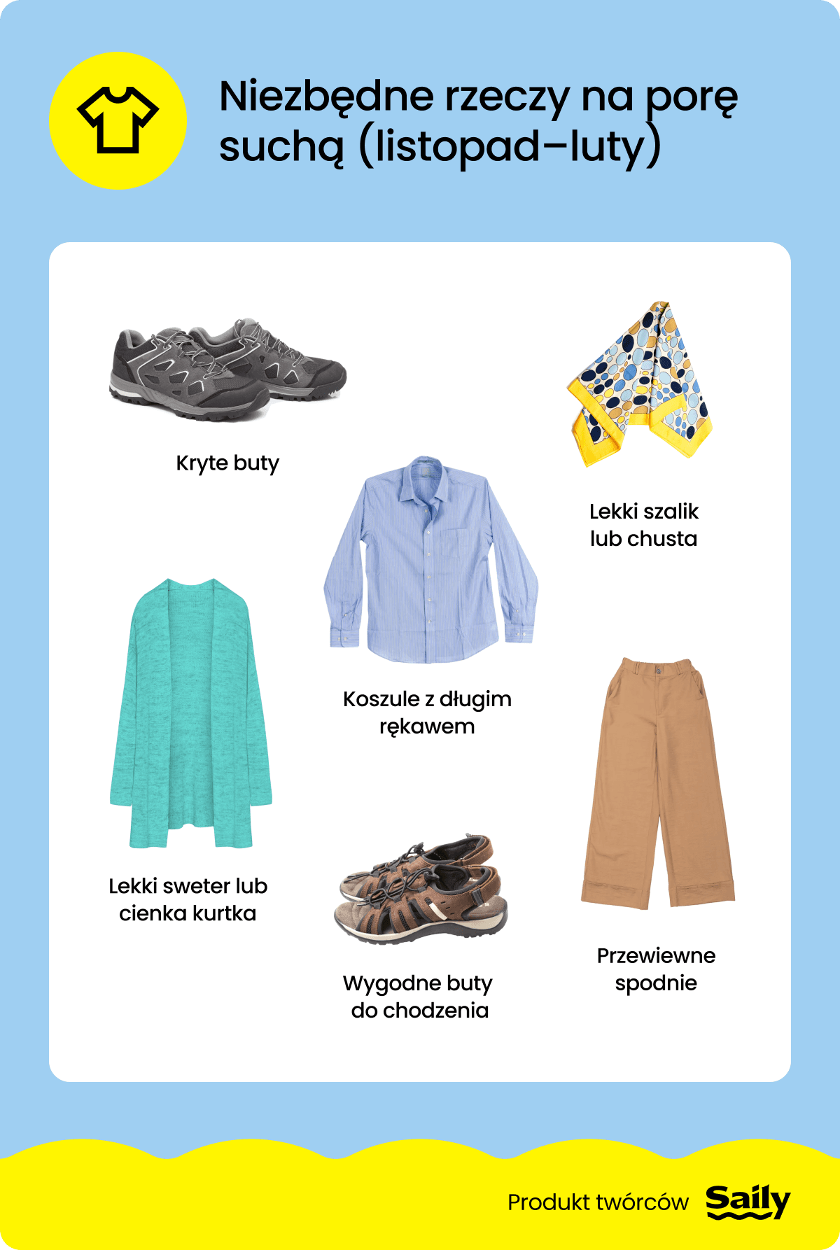 Lista rzeczy do Tajlandii na sezon chłodny i suchy