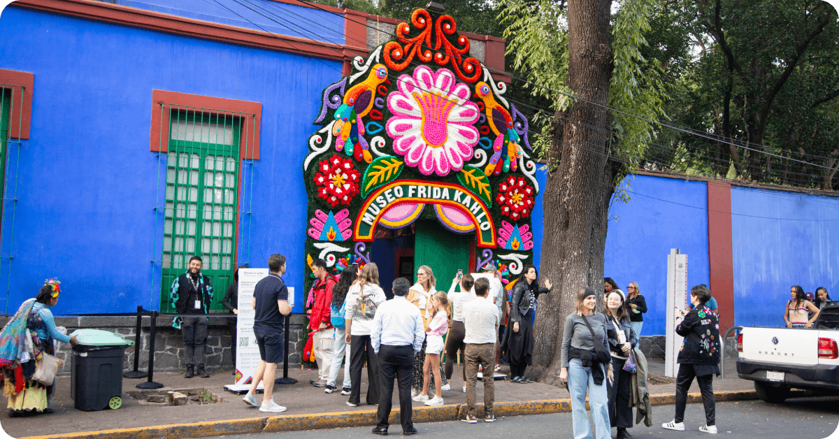 El museo de Frida Kahlo (Casa Azul)