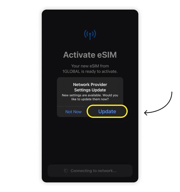 Activate eSIM on Iphone 7