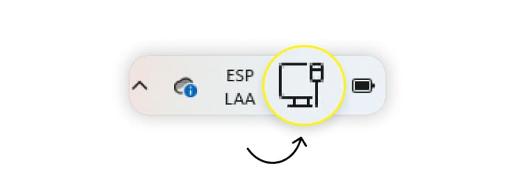 Compartir datos móviles mediante cable USB en Android: Paso 3