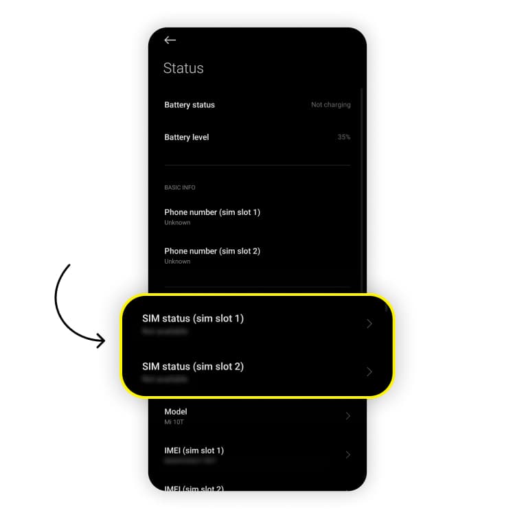 What is stored on a SIM card? | Saily